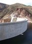 The top of Roosevelt dam
